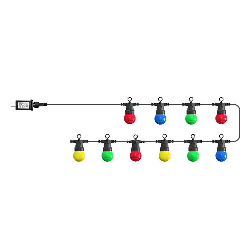 HCP085  G50四色户外灯串